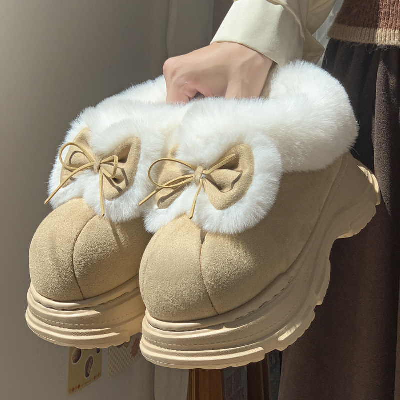 Winter Clothing Korea - Calde pantofole soffici in pelliccia sintetica