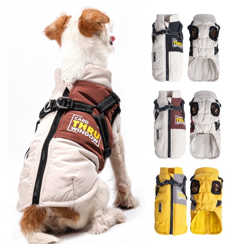 Jack Winter Clothing - Giacca Impermeabile per Cani, Abbigliamento Invernale