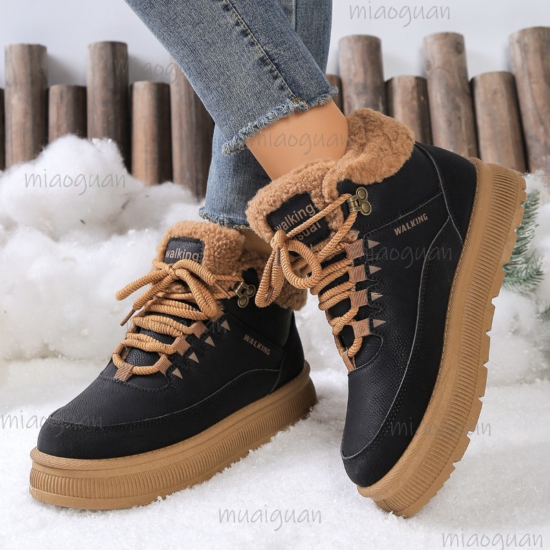 Snow Boot Fur Lined - Plus Size 36-41 Stivali da neve