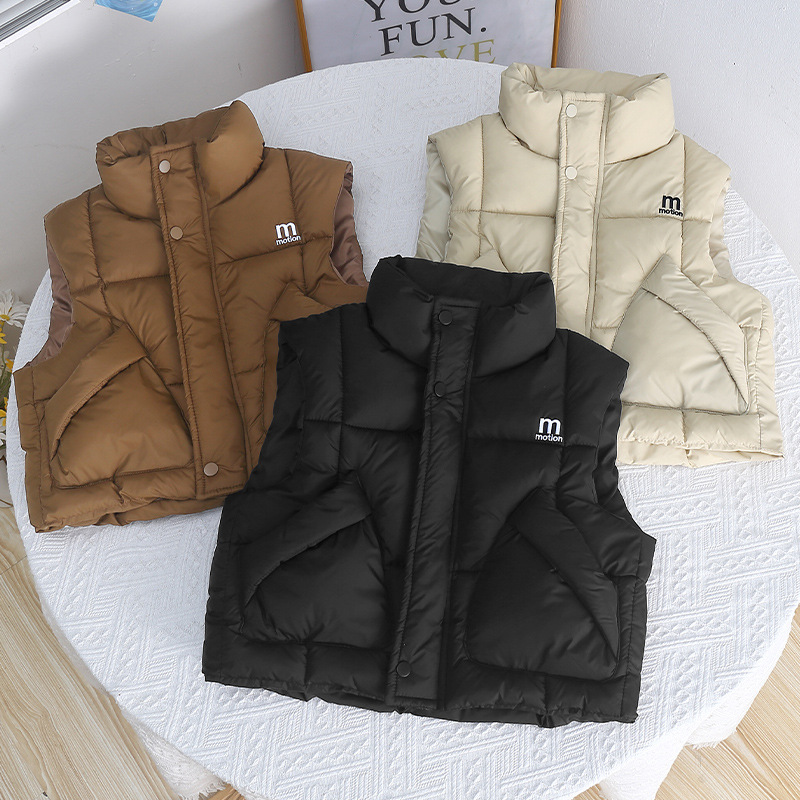 Winter Clothing Activity - Gilet per ragazze 2025 Autunno Inverno