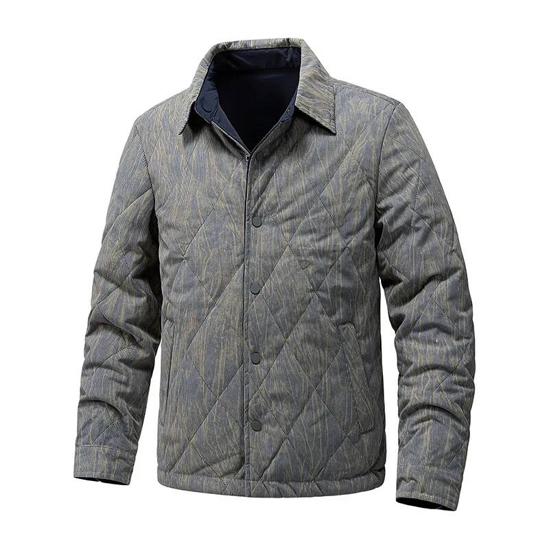Winter Clothing Taiwan - Giacca Retrò da Uomo Taglie Forti,