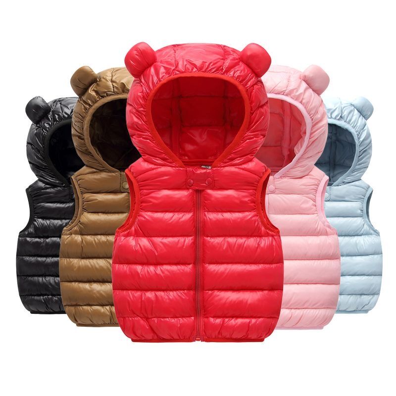 Winter Clothing 1 Year Old - New Baby Boys Girls Gilet caldo