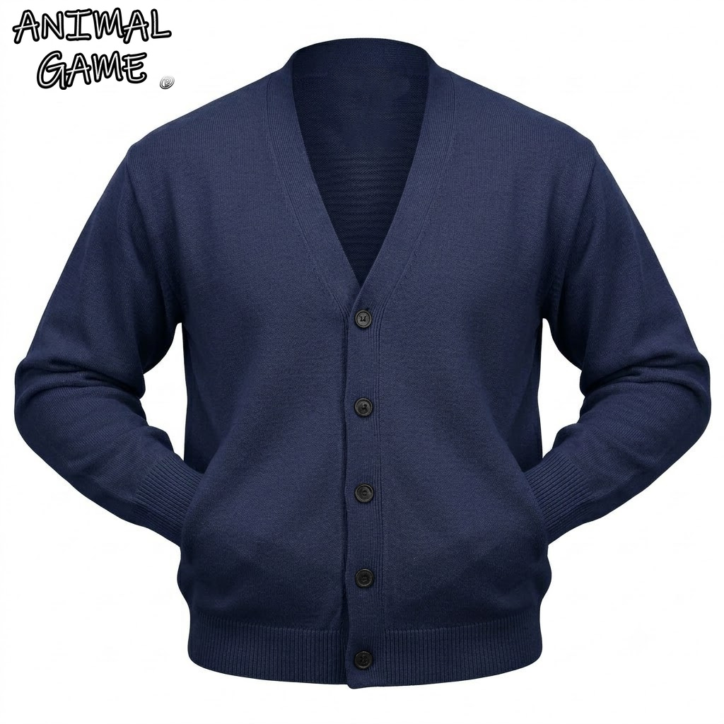 Winter Clothing Uae - Cardigan da Uomo Autunnale a Maniche
