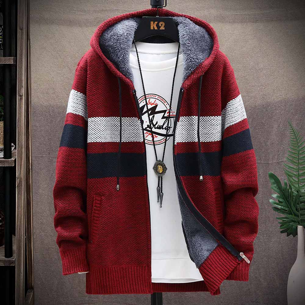 Cappotto maglione a righe da u - Winter Clothing Uae recensione e prezzo