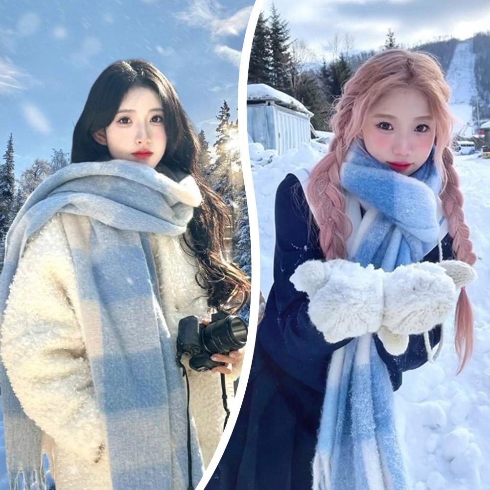 Sciarpa scozzese con motivo a  - Winter Clothing Korea recensione e prezzo