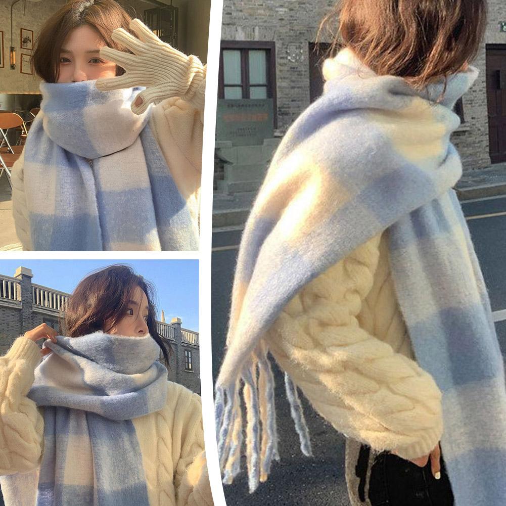 Sciarpa scozzese con motivo a  - Winter Clothing Korea recensione e prezzo