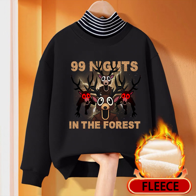 99 Night in The Forest Felpa a - Winter Clothing Line recensione e prezzo