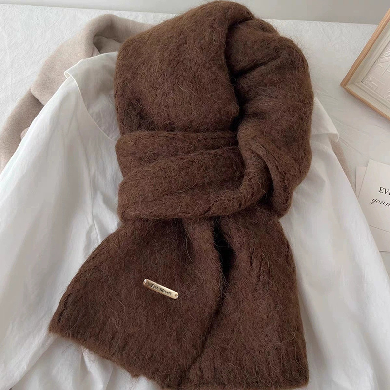 Sciarpa da donna in stile pigr - Winter Clothing Korea recensione e prezzo