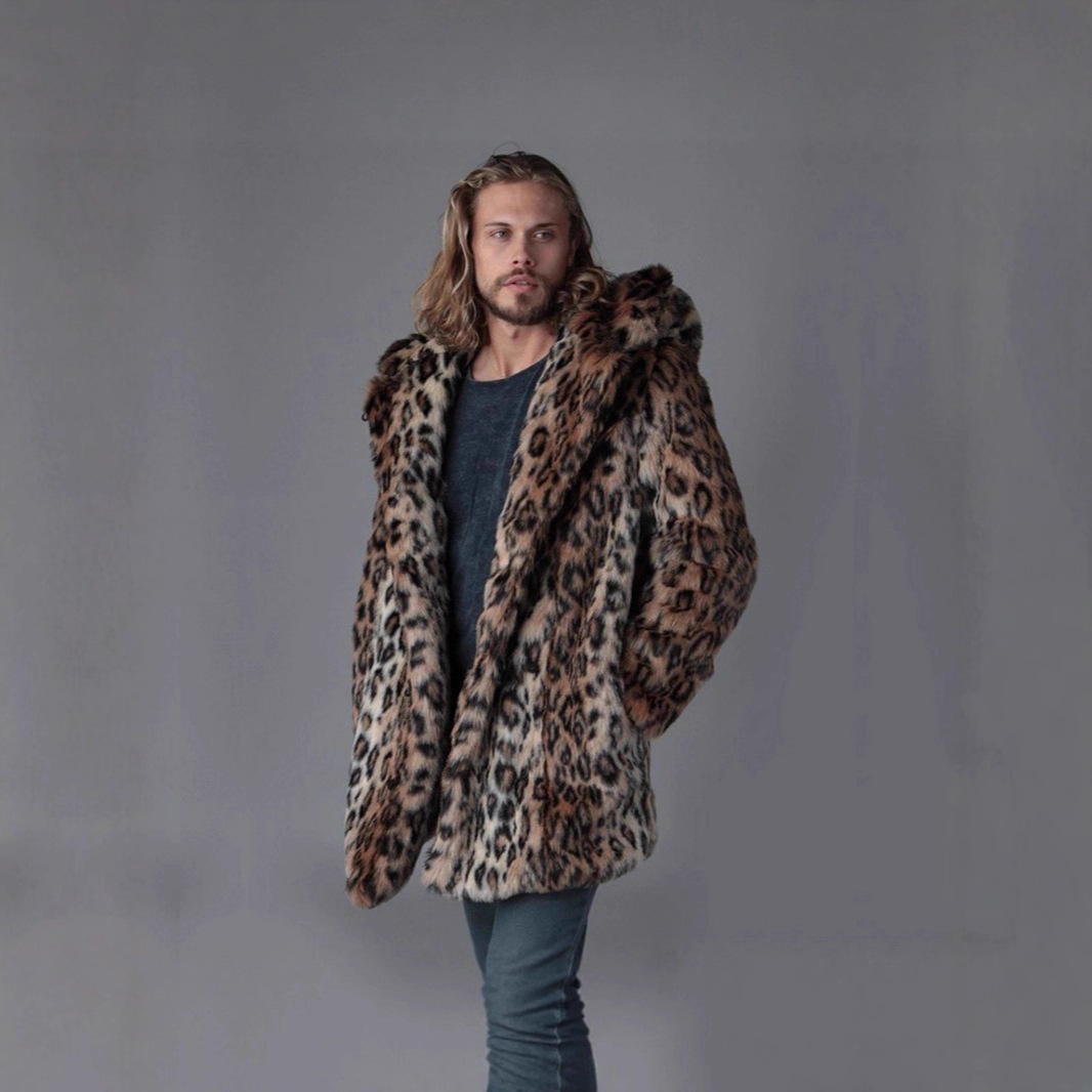 Giacca da uomo in pelliccia si - Winter Clothing Uae recensione e prezzo